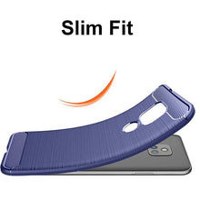 Load image into Gallery viewer, Luxury Carbon Fiber Case For Moto G Play 2021 With Screen Protector - Libiyi