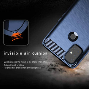 Luxury Carbon Fiber Case For Oneplus Nord N10 5G With Screen Protector - Libiyi