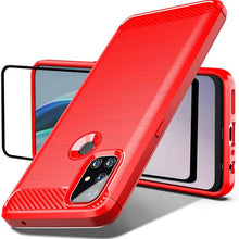 Load image into Gallery viewer, Luxury Carbon Fiber Case For Oneplus Nord N10 5G With Screen Protector - Libiyi