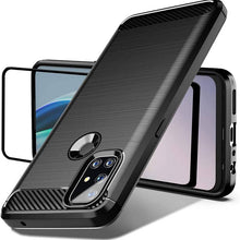 Load image into Gallery viewer, Luxury Carbon Fiber Case For Oneplus Nord N10 5G With Screen Protector - Libiyi