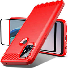 Load image into Gallery viewer, Luxury Carbon Fiber Case For OnePlus Nord N100 With Screen Protector - Libiyi