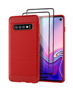 Red / S10 / With 2-Pack Screen Protectors