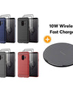 Blue / S9 / With 2-Pack Screen Protectors&Wireless Charger