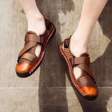 Load image into Gallery viewer, Men&#39;s Casual Beach Breathable Plus Size Sandals - Libiyi