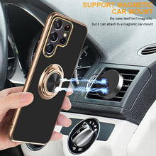 Load image into Gallery viewer, Slim Thin Finger Ring Case For Samsung S22 Series - Libiyi