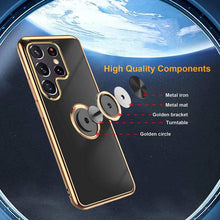 Load image into Gallery viewer, Slim Thin Finger Ring Case For Samsung S22 Series - Libiyi