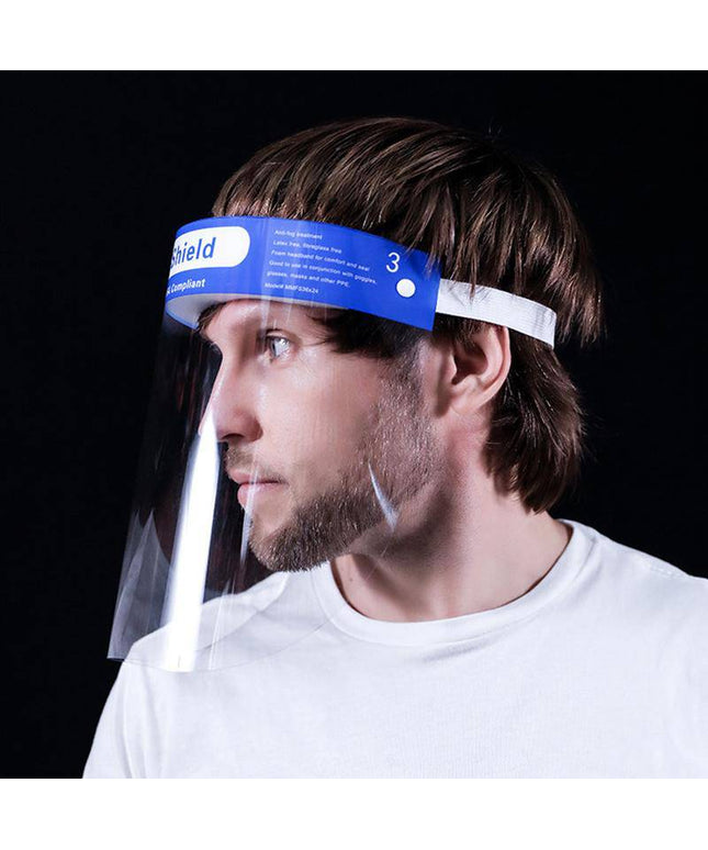 Anti-fog Face Shields with Adjustable Elastic Band(2PCS) - Libiyi