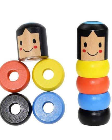 Unbreakable wooden Man Magic Toy - Libiyi