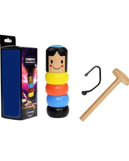 Unbreakable wooden Man Magic Toy - Libiyi