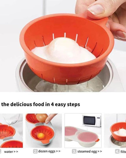 Draining Egg Boiler - Libiyi