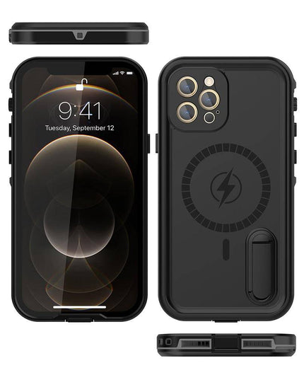 Luxury Armor Dustproof Diving Waterproof Case For iPhone 12 Series - Libiyi