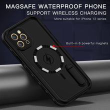 Load image into Gallery viewer, Luxury Armor Dustproof Diving Waterproof Case For iPhone 12 Series - Libiyi