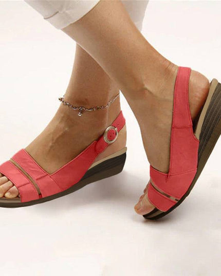 Libiyi Comfy Wedge Orthopedic Sandals - Libiyi