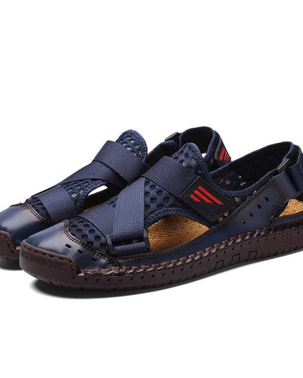 Libiyi Men's Casual Beach Breathable Plus Size Sandals - Libiyi