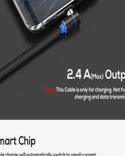 3 in 1 360° Magnetic Charging Cable for Huawei iPhone Samsung - Libiyi