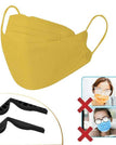 Jaune / 10 pièces / Adulte+Accessoire Anti-buée pour Lunettes