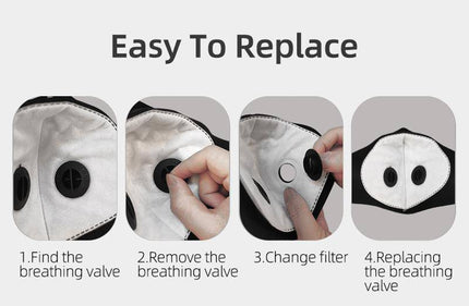 PM2.5 Filter Replacements(Apply to Protective Sports Masks) - Libiyi