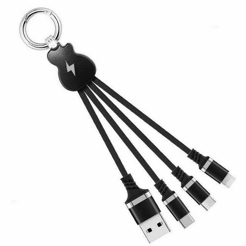 Multi 3 In 1 Guitar Design Charging Cable - Libiyi