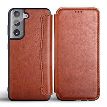 Load image into Gallery viewer, Flip Leather Case for Samsung Galaxy S21 Series - Libiyi