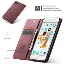 Load image into Gallery viewer, Luxury Retro Wallet Case For iPhone - Libiyi