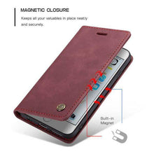 Load image into Gallery viewer, Luxury Retro Wallet Case For iPhone - Libiyi