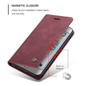 Luxury Retro Wallet Case For iPhone - Libiyi