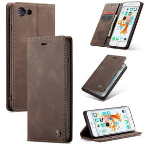 Luxury Retro Wallet Case For iPhone - Libiyi