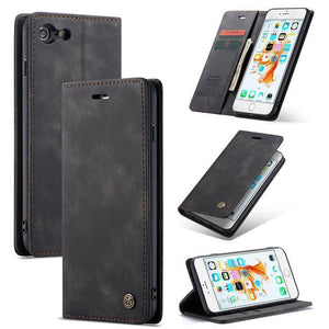 Luxury Retro Wallet Case For iPhone - Libiyi