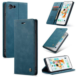 Luxury Retro Wallet Case For iPhone - Libiyi