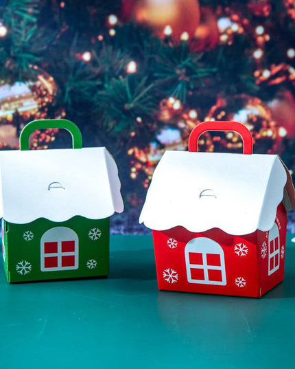Christmas Candy DIY Paper Box (10pcs) - Libiyi