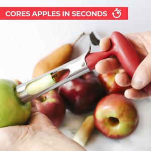 Premium Apple Corer - Easy to Use and Durable Stainless Steel - Libiyi