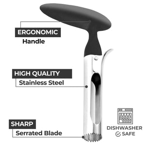 Premium Apple Corer - Easy to Use and Durable Stainless Steel - Libiyi